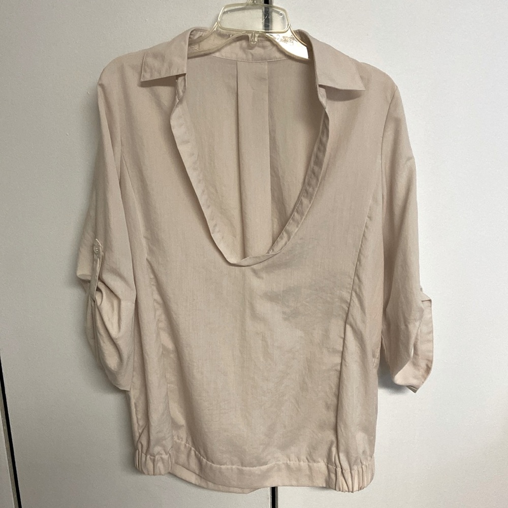 5 for $30! Linen beach cover up top women’s ladies medium summer shirt